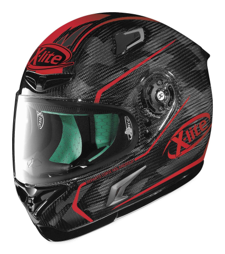 X-lite - X-lite X-802RR Marquetry Helmet - XF-1-XT0031 - Carbon Red - Small