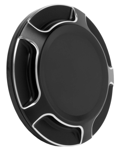 Arlen Ness - Arlen Ness Beveled Gas Cap - Black - P1391