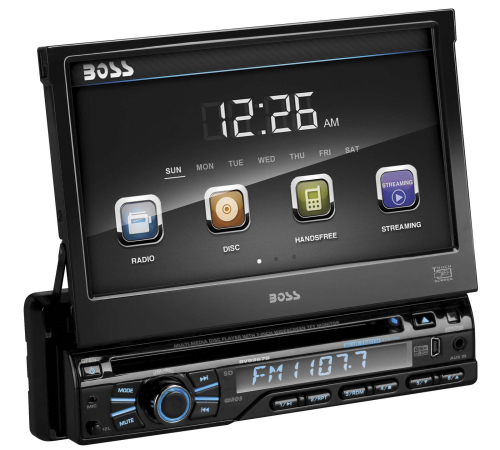 Boss Audio - Boss Audio Touch Screen for Single-Din DVD Player - BV9967B