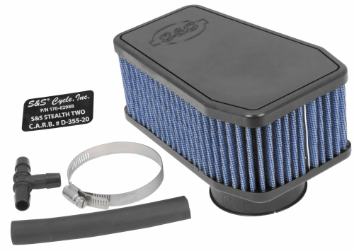 S&S Cycle - S&S Cycle Stealth Two Air Cleaner Kit - 1700298A