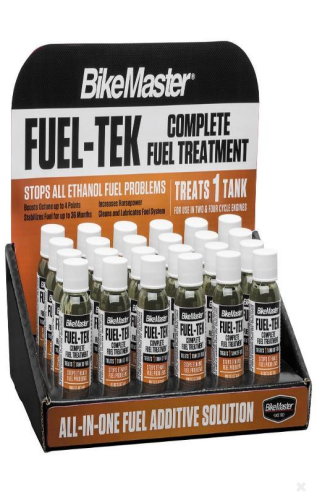 BikeMaster - BikeMaster Fuel-Tek Fuel Treatment - 1oz./Pk of 24 - BM0766