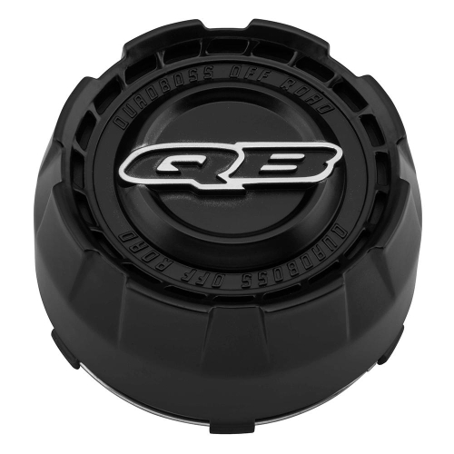 QuadBoss - QuadBoss Center Cap - 4/137, 4/156 - Grinder, Shocker, Fury, Boss Lock - Gloss Black - 608532