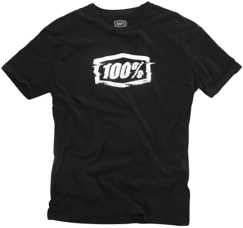 100% - 100% T-Shirt - 3204700110 - Transmission Black - Small