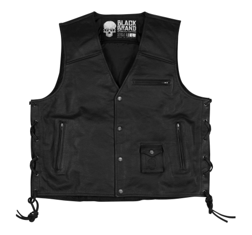 Black Brand - Black Brand Axe Vest - BB3063 - Black - Medium