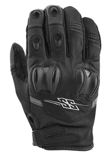 Speed & Strength - Speed & Strength Power and the Glory Leather-Mesh Gloves - 872235 - Black - Large