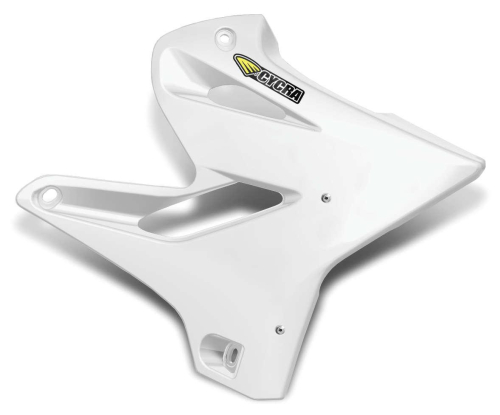 Cycra - Cycra Powerflow Intake Radiator Shrouds - White - 1CYC-1783-42