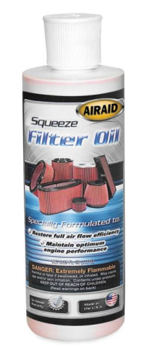 AIRAID - AIRAID Air Filter Oil - Squeeze Oil Red - 8oz. - AIR-790-555