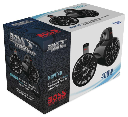 Boss Audio - Boss Audio 400 Watt Speakers - MRTW40