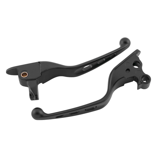 Bikers Choice - Bikers Choice Tri-Hole Lever Set - Black - 053819