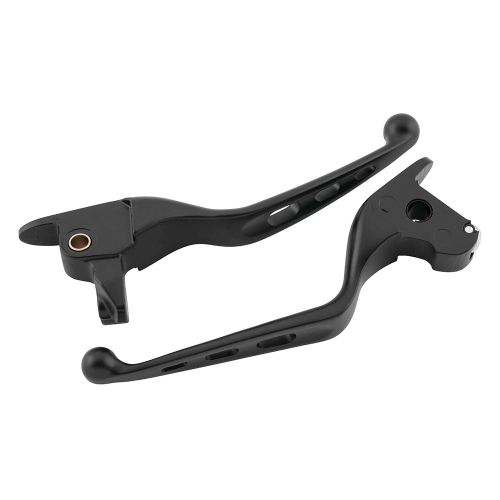 Bikers Choice - Bikers Choice Tri-Hole Lever Set - Black - 491155