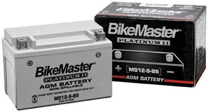 BikeMaster - BikeMaster AGM Platinum II Battery - MS12-12C-A