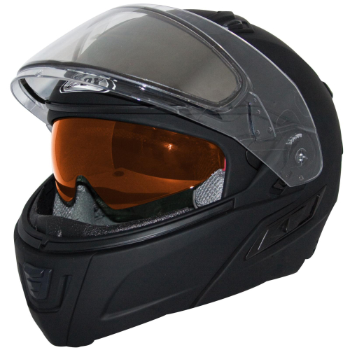 Zox - Zox Condor SVS Solid Snow Helmet with Electric Shield - 88-E30855 - Matte Black - X-Large