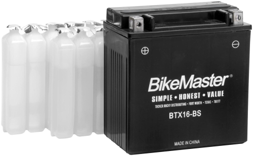 BikeMaster - BikeMaster High Performance Maintenance Free Battery - BTZ5S-BS