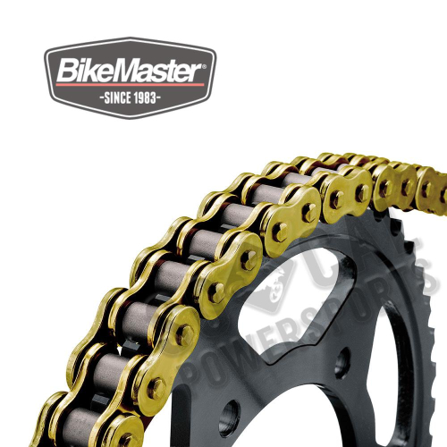 BikeMaster - BikeMaster 530 BMOR Series Chain - 130 Links - Gold - 197296