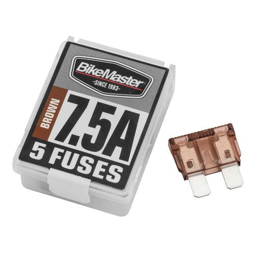 BikeMaster - BikeMaster Standard Blade Fuse - 7.5 Amp Brown - 152430