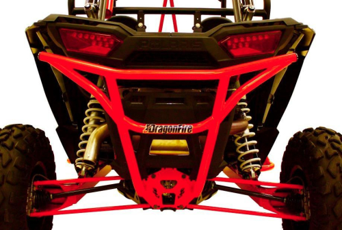 Dragonfire Racing - Dragonfire Racing Smash Rear Bumper - Red - 01-1111