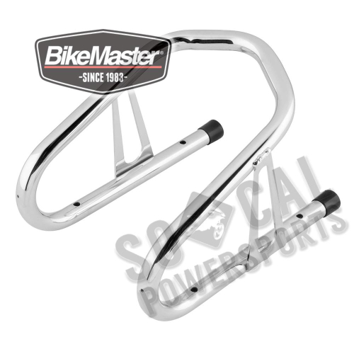 BikeMaster - BikeMaster Wheel Chock - 6.5in. - Chrome - 152275