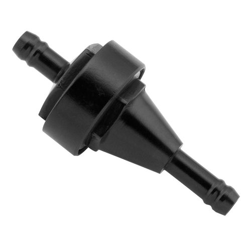 BikeMaster - BikeMaster Aluminum Inline Fuel Filter - Black - 152402