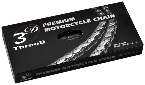 EK Chain - EK Chain 520 MXR 3D Premium Chain - 120 Links - Chrome - 3D 520MXR X 120 CHR