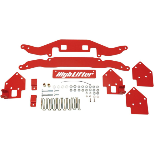 High Lifter Products - High Lifter Products Signature Series Lift Kit - 5in. Lift - Red - PLK900RZR-51