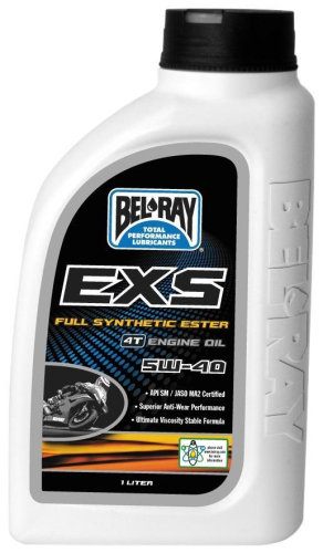 Bel-Ray - Bel-Ray EXS Synthetic Ester 4T Engine Oil - 10W40 - 55gal. Drum - 99161-DTW