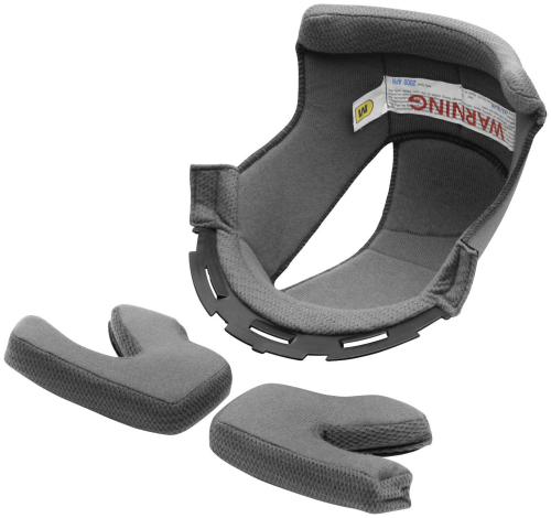 Answer - Answer Helmet Liner Set for Comet 2011 - Black - XL - 454480