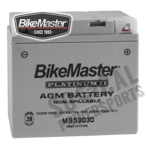 BikeMaster - BikeMaster AGM Platinum II Battery - MS53030