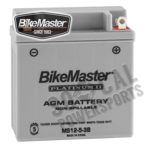 BikeMaster - BikeMaster AGM Platinum II Battery - HB5L-B-FA