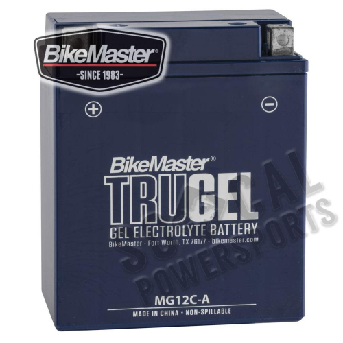 BikeMaster - BikeMaster TruGel Battery - MG12C-A