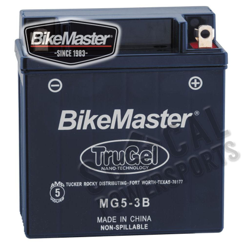 BikeMaster - BikeMaster TruGel Battery - MG5-3B