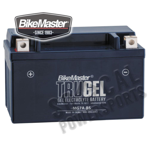 BikeMaster - BikeMaster TruGel Battery - HTX7A-GEL