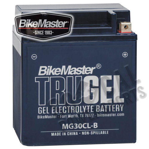 BikeMaster - BikeMaster TruGel Battery - MG30CL-B