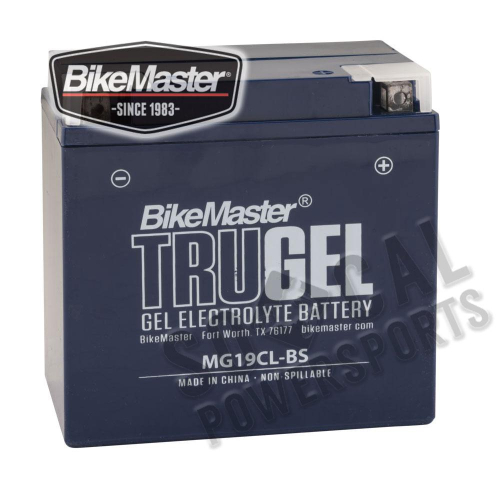 BikeMaster - BikeMaster TruGel Battery - HTX16CL-B-GEL