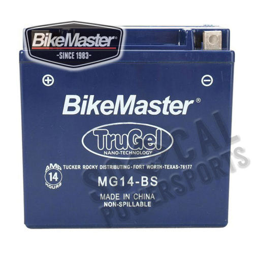 BikeMaster - BikeMaster TruGel Battery - HTX14-GEL