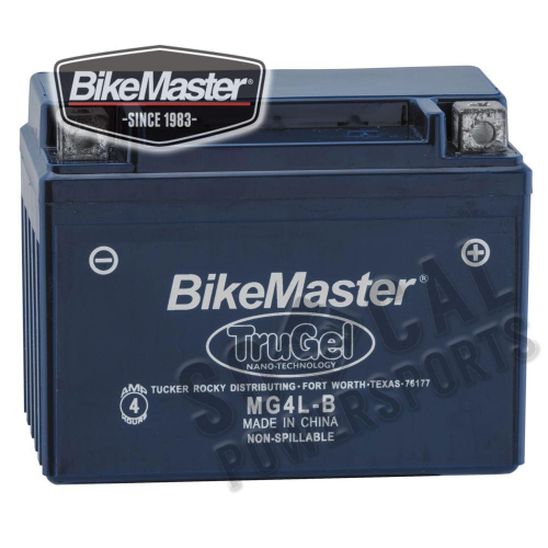 BikeMaster - BikeMaster TruGel Battery - MG4L-B