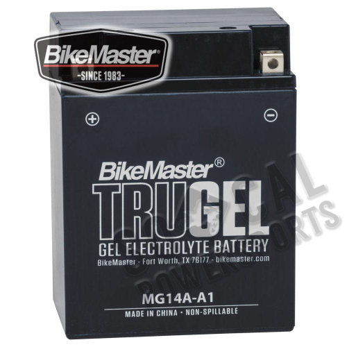 BikeMaster - BikeMaster TruGel Battery - MG14A-A1