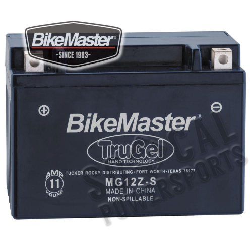 BikeMaster - BikeMaster TruGel Battery - HTZ12S-GEL