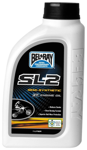 Bel-Ray - Bel-Ray SL-2 Semi-Synthetic 2T Engine Oil - 1L. - 96020-BT1LC