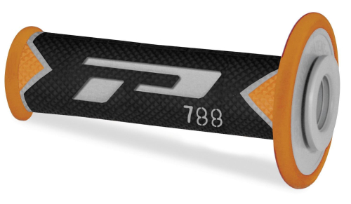 Pro Grip - Pro Grip 788 Triple Density Grips - Black/Orange - 788BGOR