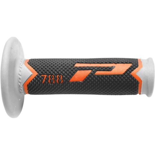 Pro Grip - Pro Grip 788 Triple Density Grips - Gray/Orange - 788GBOR