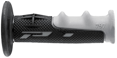 Pro Grip - Pro Grip 797 Cross Grips - Gray/Black - 797-GYBK