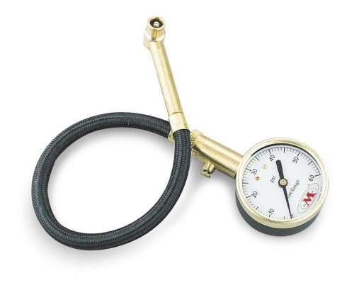 Accugage - Accugage Tire Pressure Gauge with Hose - 0-60 psi in 1/4 lb. Incr. - RA60X