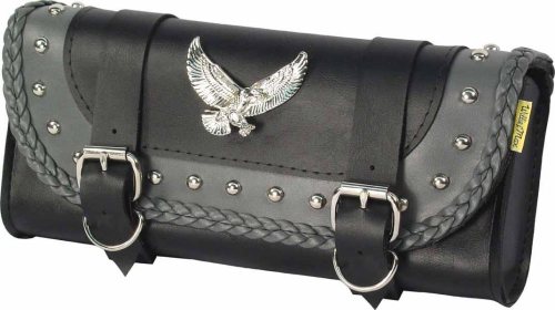 Willie & Max - Willie & Max Gray Thunder Studded Tool Pouch - TP245