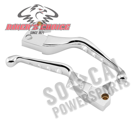 Bikers Choice - Bikers Choice O-Series Levers - Chrome - 053550