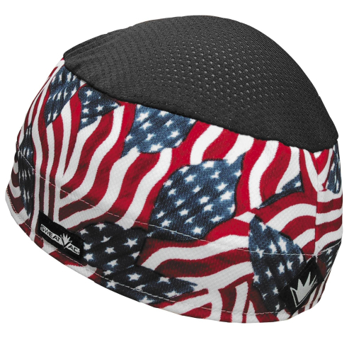 Do Wrap/Wickie Wear - Do Wrap/Wickie Wear Genuine Do Wrap Sweatvac Ventilator Cap - American Flag - 65201833030