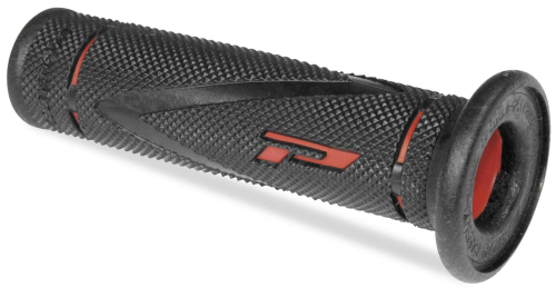 Pro Grip - Pro Grip 838 X-Slim Road and Trail Grips - Black/Red - 838RDBK