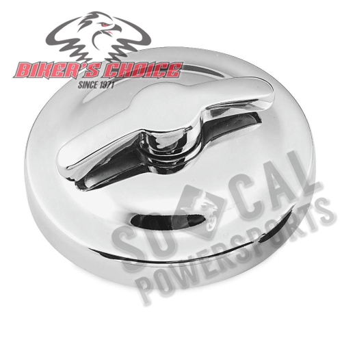 Bikers Choice - Bikers Choice Oil Tank Caps - OEM Type - 70128S2