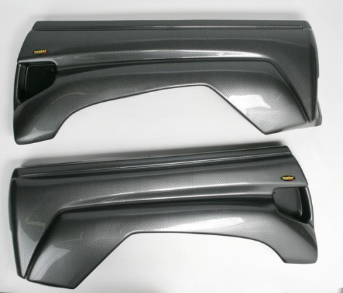 Maier Mfg - Maier Mfg Rear Fender - Black Carbon Fiber - 11733-30