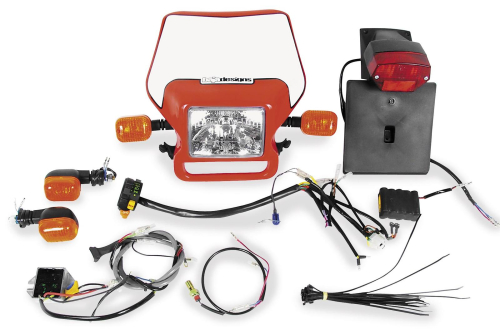 Baja Designs - Baja Designs Dual Sport Kit - EZ Mount - Electric Start - 12-1010-WT