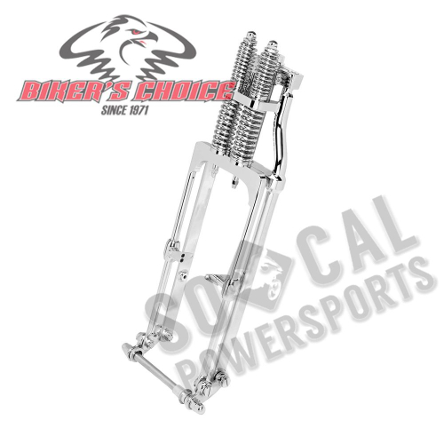 Bikers Choice - Bikers Choice Springer Forks - 2in. Under - Chrome - M-SF-1020N